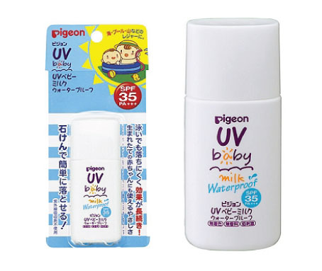 kem chống nắng Pigeon nhật cho em bé 4902508083423