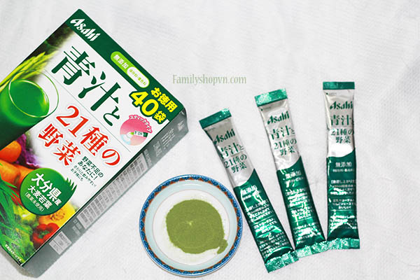 bột bổ sung rau củ asahi