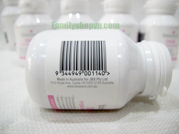 bioisland cho bà bầu của úc