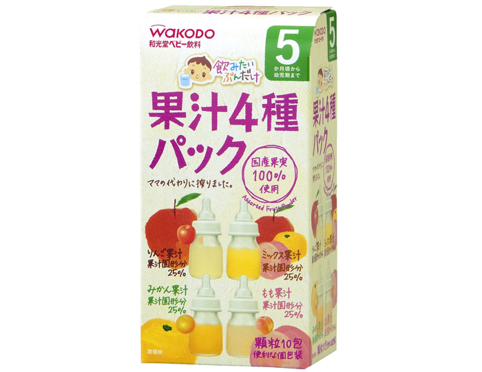 Bột trái cây wakodo Nhật 4987244153036