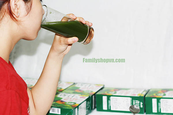 cach dung bot rau cu asahi