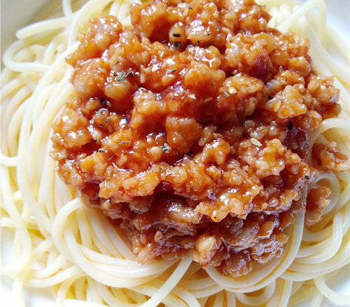 cách nấu mì ý cho bé