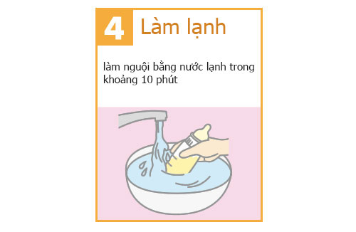 cách pha sữa meiji nhật