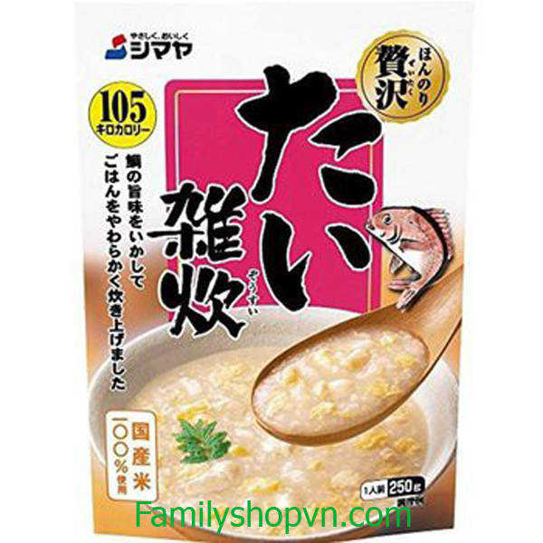 cháo ăn liền shimaya cá hồng 4901740710173