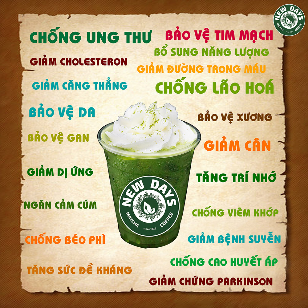 công dụng bột matcha nhật