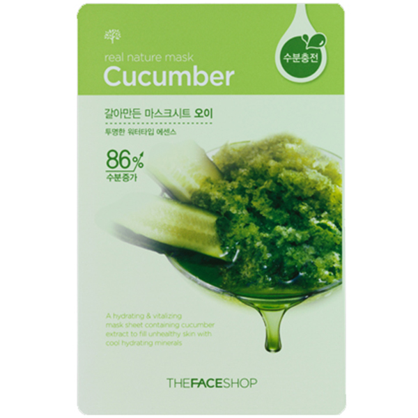 mặt nạ the face shop cucumber