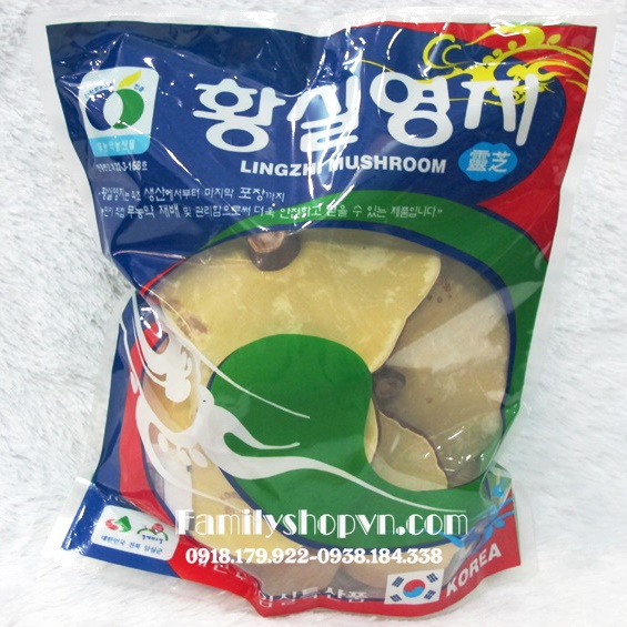 Nấm linh chi vàng túi 1kg