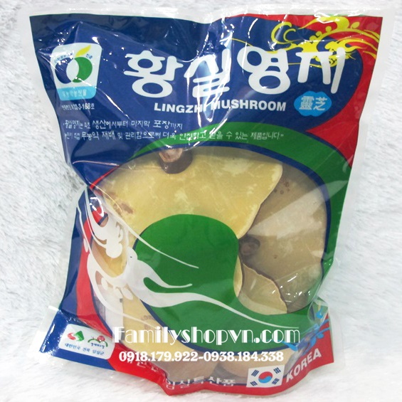 Nấm linh chi vàng túi 1kg 