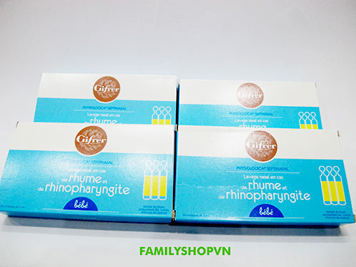 Nước muối sinh lý Physiodose Pháp