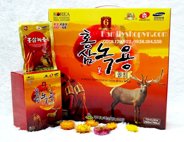 Nước sâm nhung 30 gói