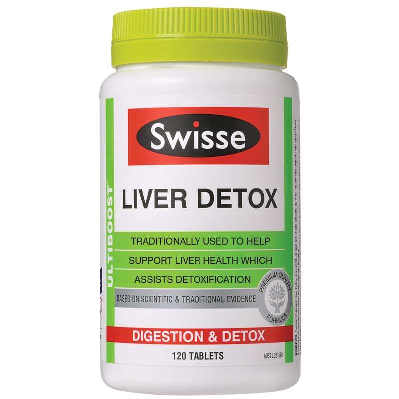 giải độc gan Swisse Ultiboost Liver Detox 9311770589994