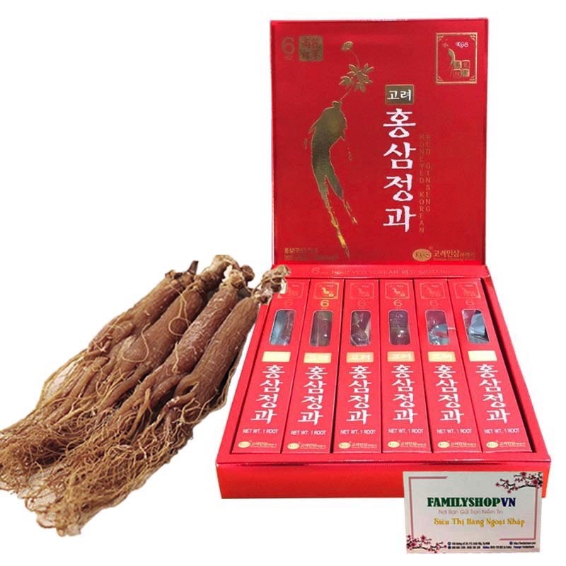 hồng sâm củ tẩm mật KGS 300g