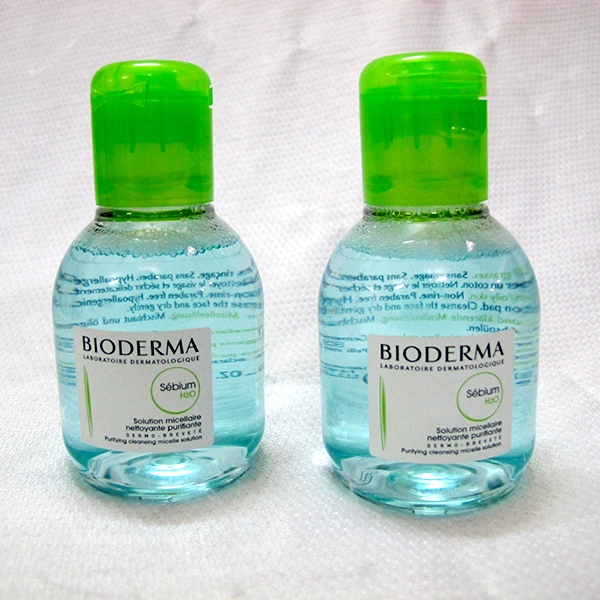 nước tẩy trang bioderma xanh chai mini 