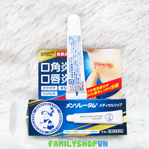 trị nứt nẻ môi của nhật