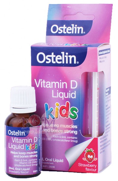 ostelin vitamin cho bé sơ sinh