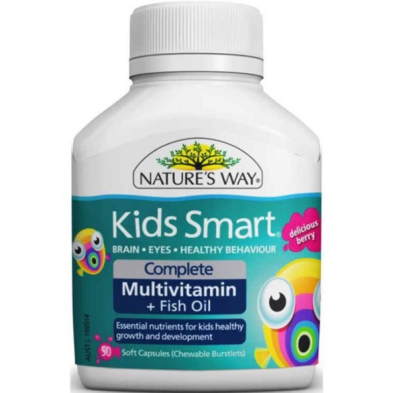Vitamin tổng hợp, dầu cá cho bé Kids Smart