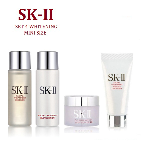 Set dưỡng trắng Skii 4 món