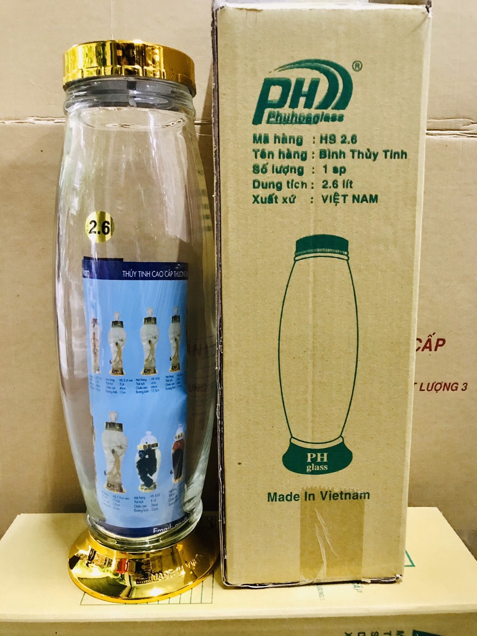 binh thuy tinh ngam ruou phu hoa 2,6 lit