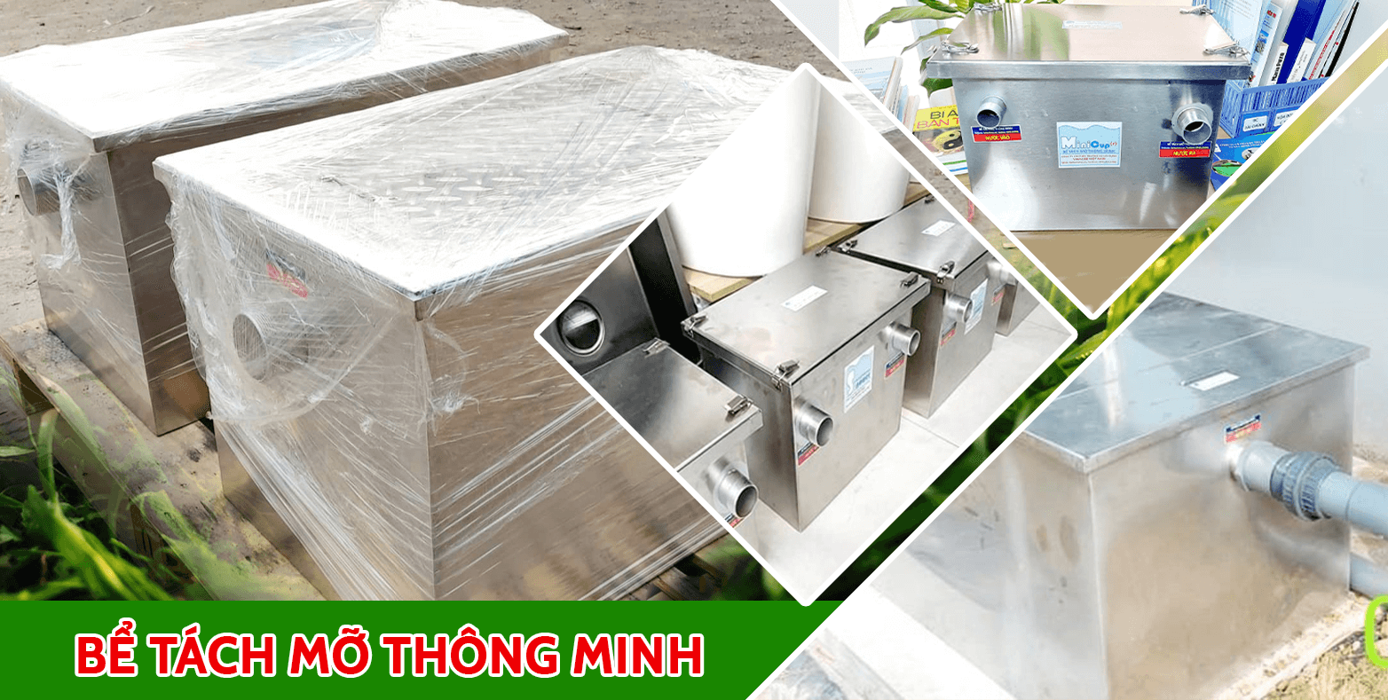 Bể tách mỡ: Bể tách mỡ là giải pháp tuyệt vời cho những người muốn loại bỏ chất béo và các tạp chất khác có trong nước mỡ. Xem bức hình liên quan để hiểu thêm về cách sử dụng bể tách mỡ để đảm bảo nước mỡ của bạn được sạch và an toàn.