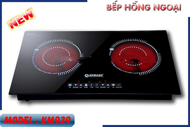 Bếp hồng ngoại Komasu KM-939