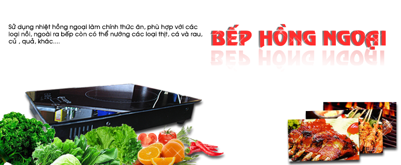 Có bếp hồng ngoại bạn còn tha hồ được ăn món nướng.