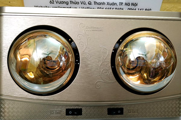 Den suoi nha tam 2 bong Kottmann K2BQ chinh hang