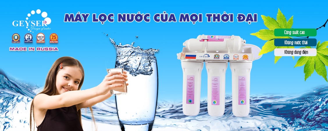 Máy lọc nước nano tích hợp những tính năng ưu việt cho nguồn nước trong lành