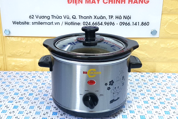 Noi nau cham da nang 1.5 Lit Baby Slow Cooker