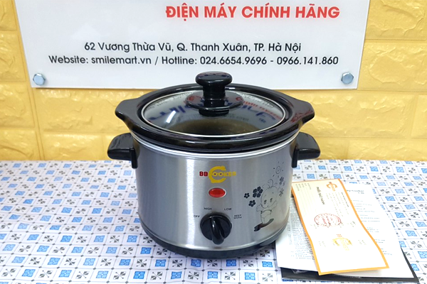 Noi nau cham da nang 1.5 Lit Baby Slow Cooker