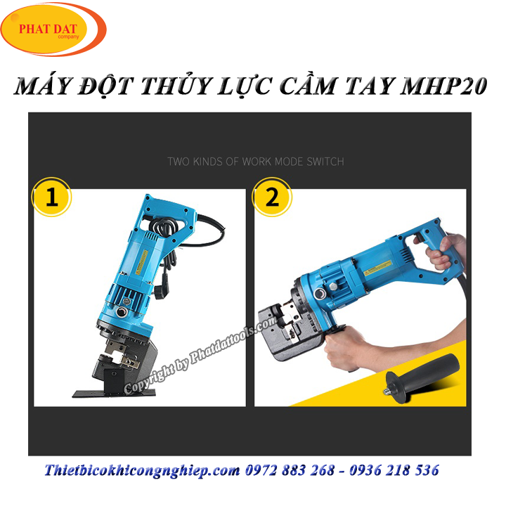 Máy Đột Lỗ Thủy Lực Cầm Tay MHP20 PADA