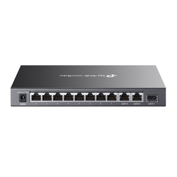 DS111P - Omada: Switch Desktop 8 Cổng 10/100Mbps Và 3 Cổng Gigabit Với 8 Cổng PoE+