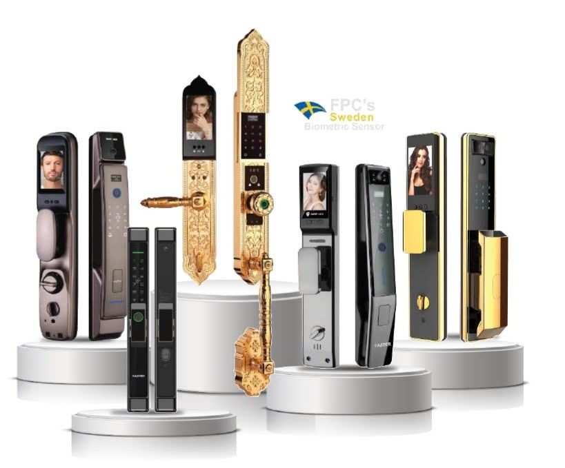 DIGIVI cung cấp các dòng khóa cửa thông minh Faster