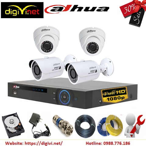 DIGIVI thi công lắp đặt 4 bộ Camera