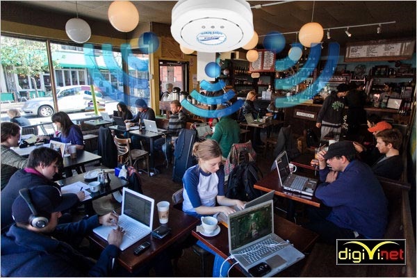 Giải pháp wifi chuyên dụng cho quán café