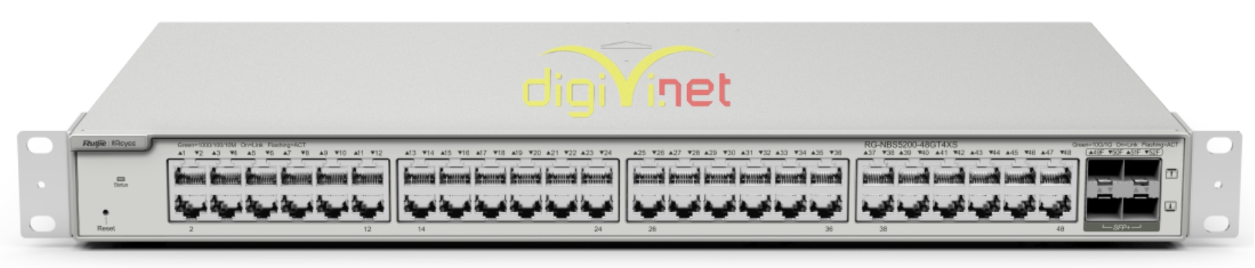 Mô tả thiết bị Switch RG-NBS5200-48GT4XS