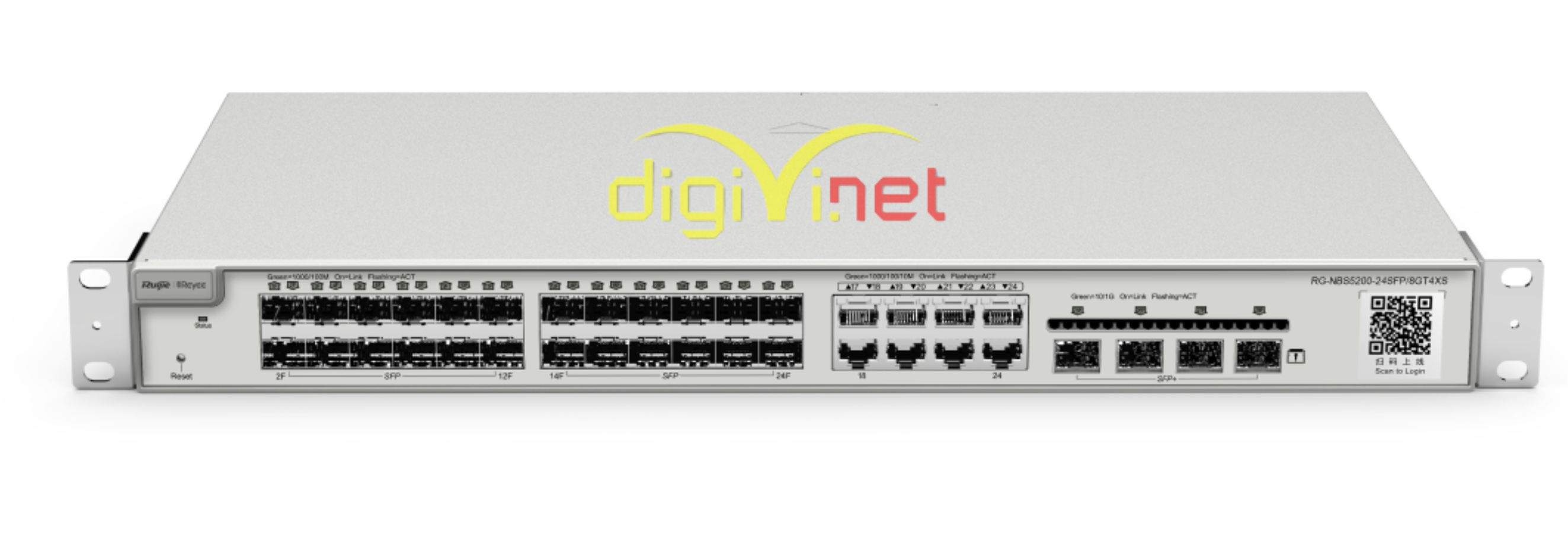 Mô tả về Thiết bị Switch RG-NBS5200-24SFP/8GT4XS