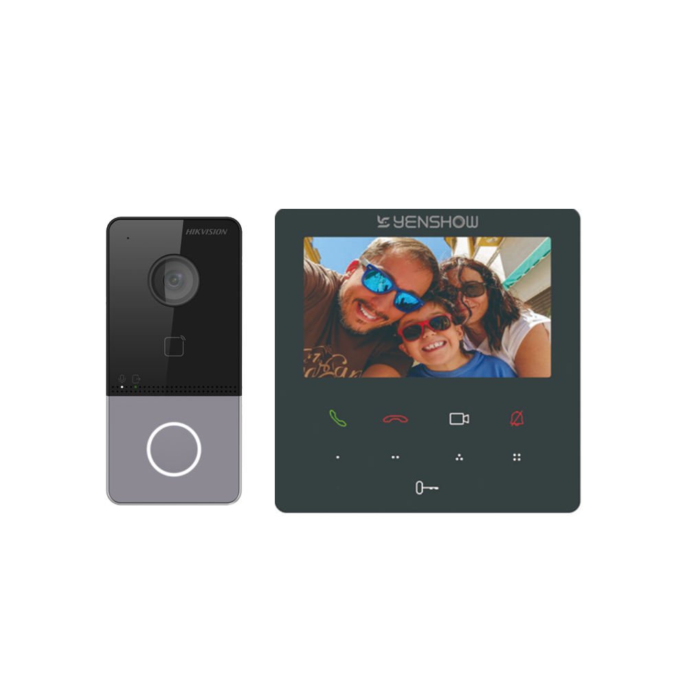 Bộ chuông cửa có hình IP SH-KIS6601-WE