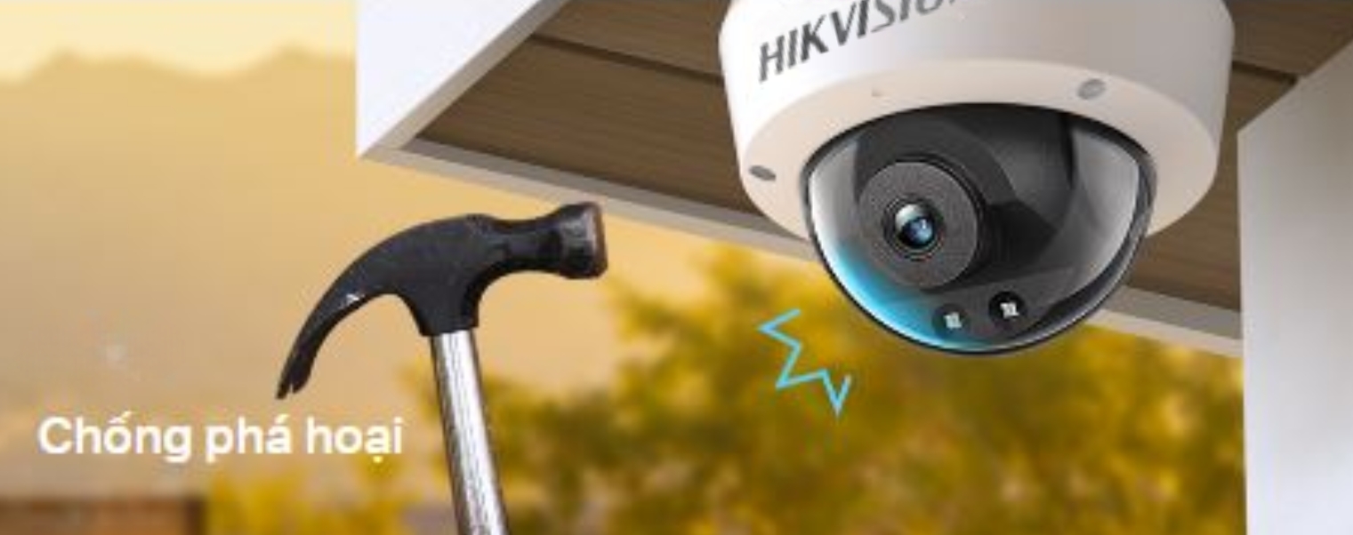 Tính năng chống phá hoại IK08 của Camera Hikvision DS-2CD1123G2-LIUF