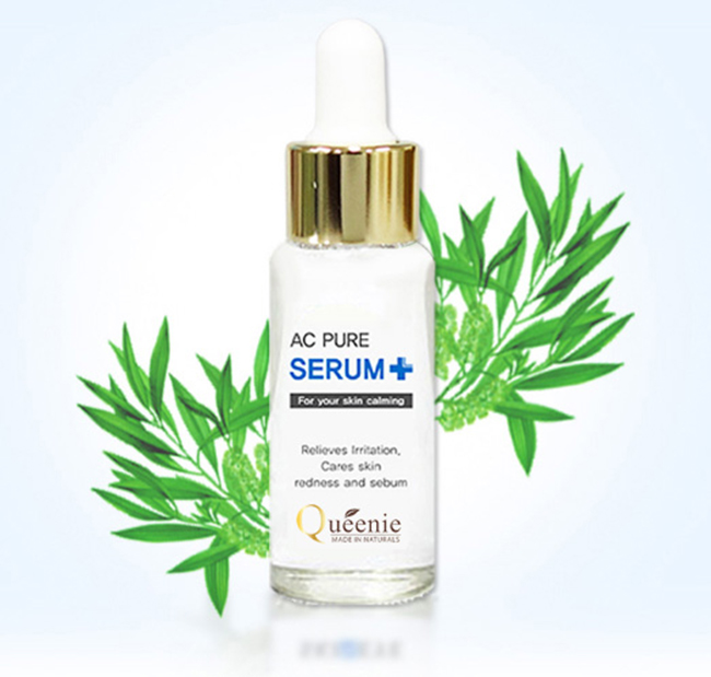 Mỹ phẩm queenie Tinh chất trị mụn, tái tạo phục hồi bề mặt da phẳng mịn
