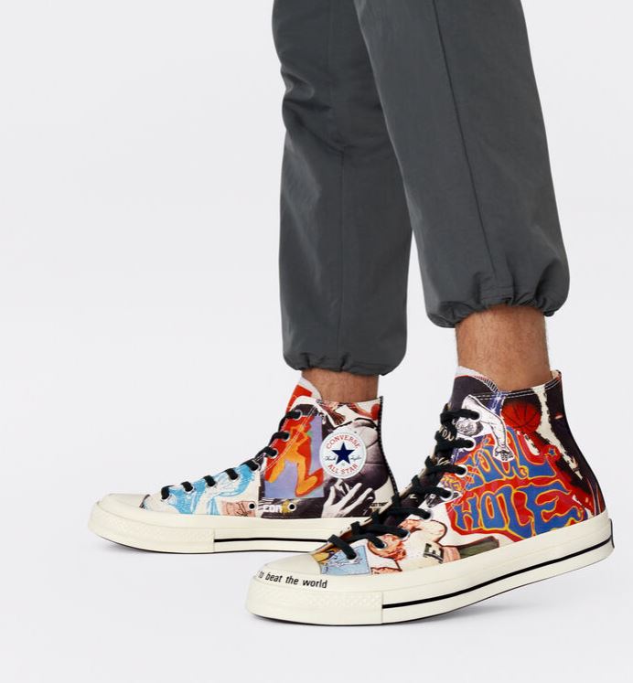 Giày Converse limited Beat the World