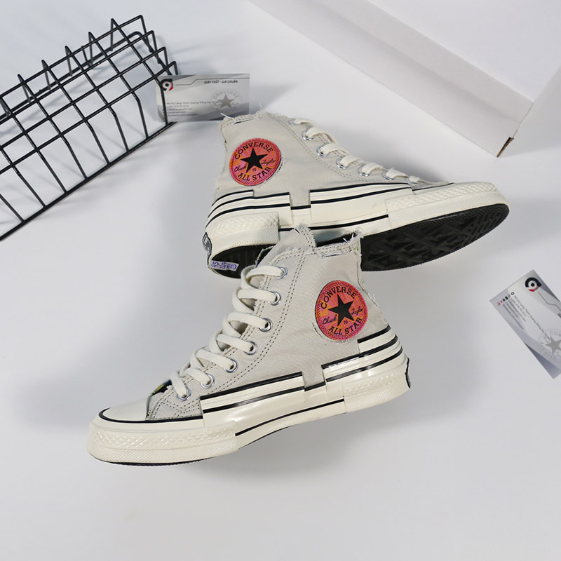 Converse 1970s Hacked Heel Tear Away cao cổ vải vàng CCVV041