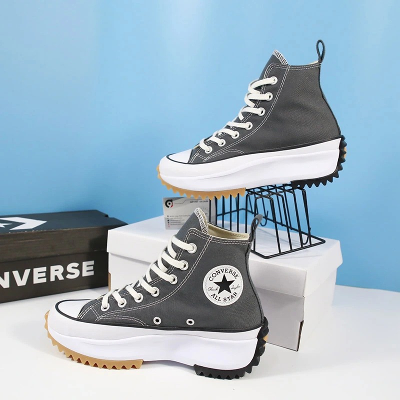 converse run star hike hiiron grey
