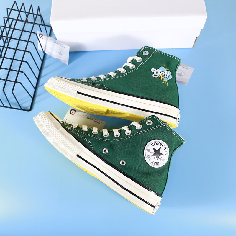 Converse x Golf Wang 1970s cao cổ vải xanh CCVX065