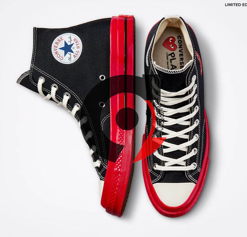 Converse x Comme des Garçons PLAY Chuck 70