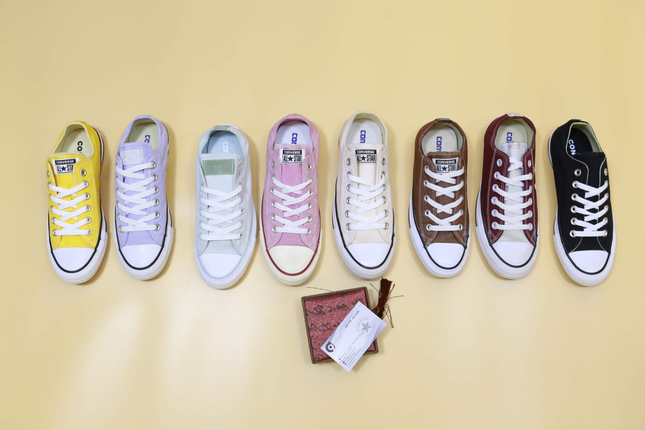 giay converse all star thap co