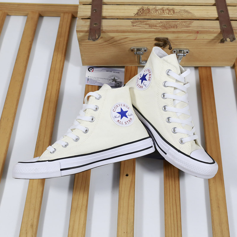 Converse classic cao cổ vải vàng CCVV045