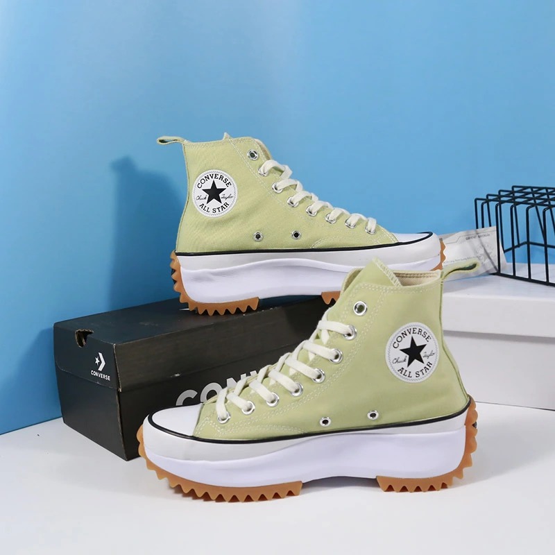 giay converse run star hike xanh bo