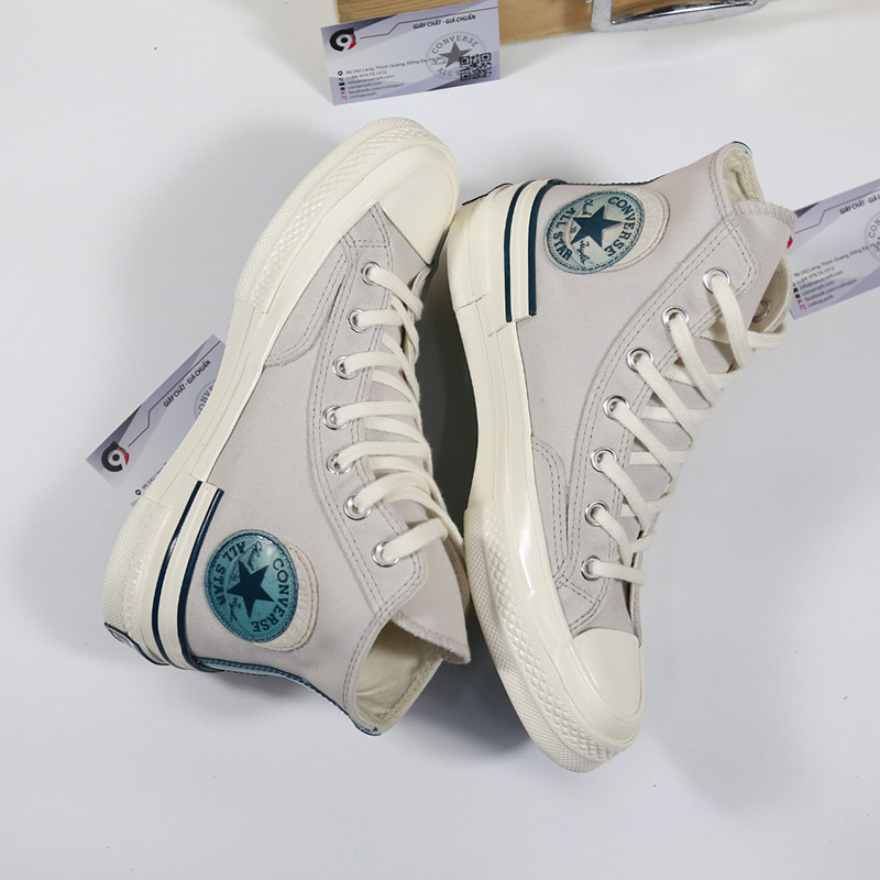 Converse winter fail putty cao cổ vải ghi CCVG007