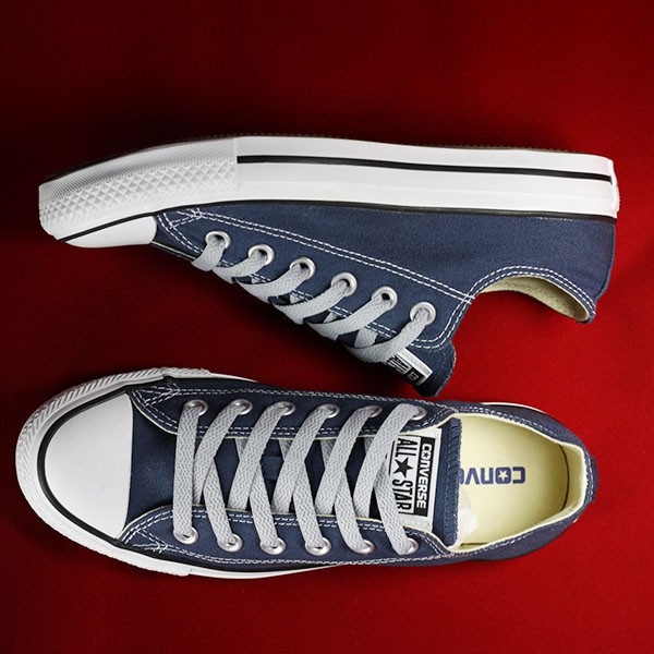 Converse classic thấp cổ vải xanh navy (hai phiên bản) CTVX020