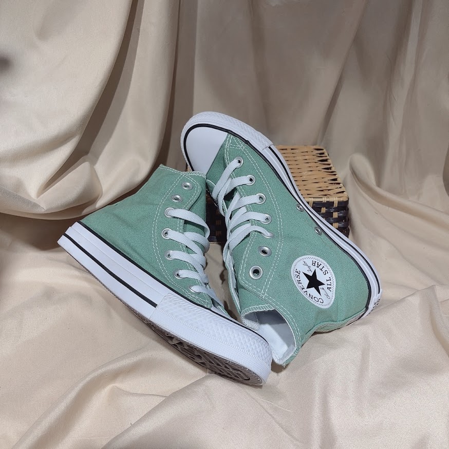 Converse classic cao cổ vải xanh CCVX073